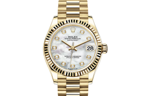 Rolex Datejust Oyster 31 mm geelgoud 278278-0010