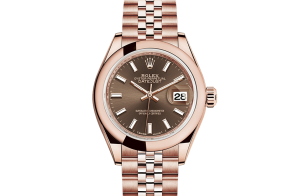 Rolex Lady-Datejust Oyster 28 mm Everose goud 279165-0008