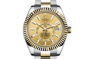 Rolex Sky-Dweller Oyster 42 mm Oystersteel-staal en geelgoud 326933-0001