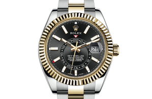 Rolex Sky-Dweller Oyster 42 mm Oystersteel-staal en geelgoud 326933-0002