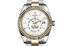 Rolex Sky-Dweller Oyster 42 mm Oystersteel-staal en geelgoud 326933-0009