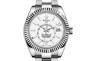 Rolex Sky-Dweller Oyster 42 mm Oystersteel-staal en witgoud 326934-0001