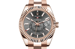 Rolex Sky-Dweller Oyster 42 mm Everose goud 326935-0007